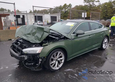 2023 Audi A5 Sportback Premium 40 Tfsi Quattro S Tronic z USA, uszkodzony, nr VIN WAUABCF54PA041929